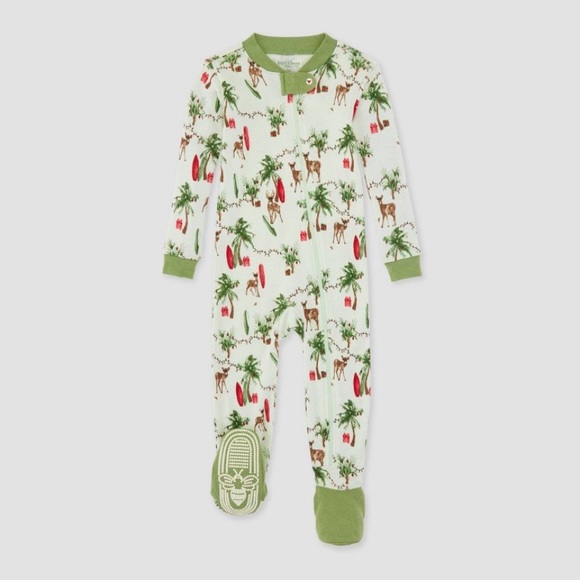 Burt’s Bees Christmas Baby Sleeper Size 6-9 Months NEW - Picture 8 of 8